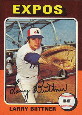 1975 Topps Larry Bittner #543 Baseball Card