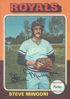 1975 Topps Steve Mingori #544 Baseball Card