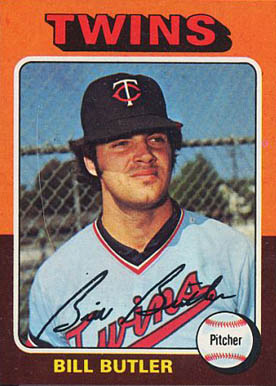 1975 Topps Bill Butler #549 Baseball Card