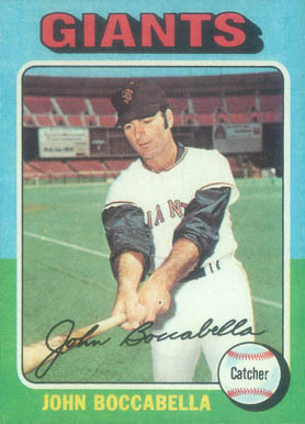1975 Topps John Boccabella #553 Baseball Card
