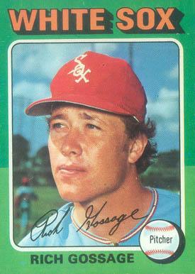 1975 Topps Rich Gossage #554 Baseball Card