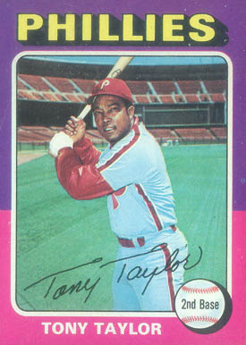 1975 Topps Tony Taylor #574 Baseball Card
