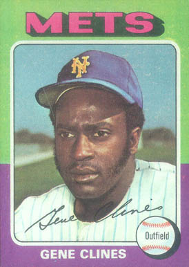 1975 Topps Gene Clines #575 Baseball Card