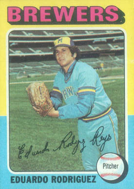 1975 Topps Eduardo Rodriguez #582 Baseball Card