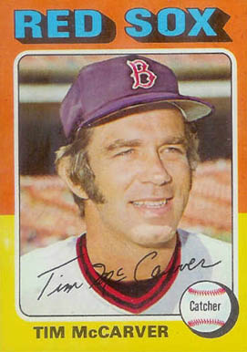 1975 Topps Tim McCarver #586 Baseball Card