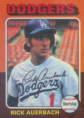 1975 Topps Rick Auerbach #588 Baseball Card