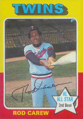1975 Topps Rod Carew #600 Baseball Card