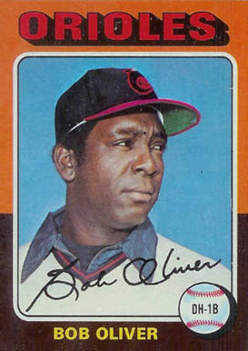 1975 Topps Bob Oliver #657 Baseball Card