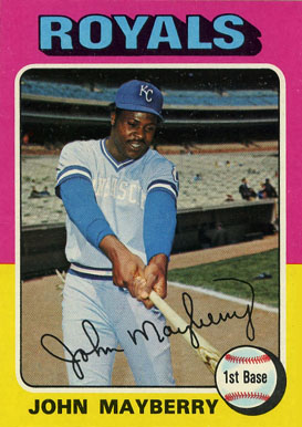 1975 Topps John Mayberry #95 Baseball Card