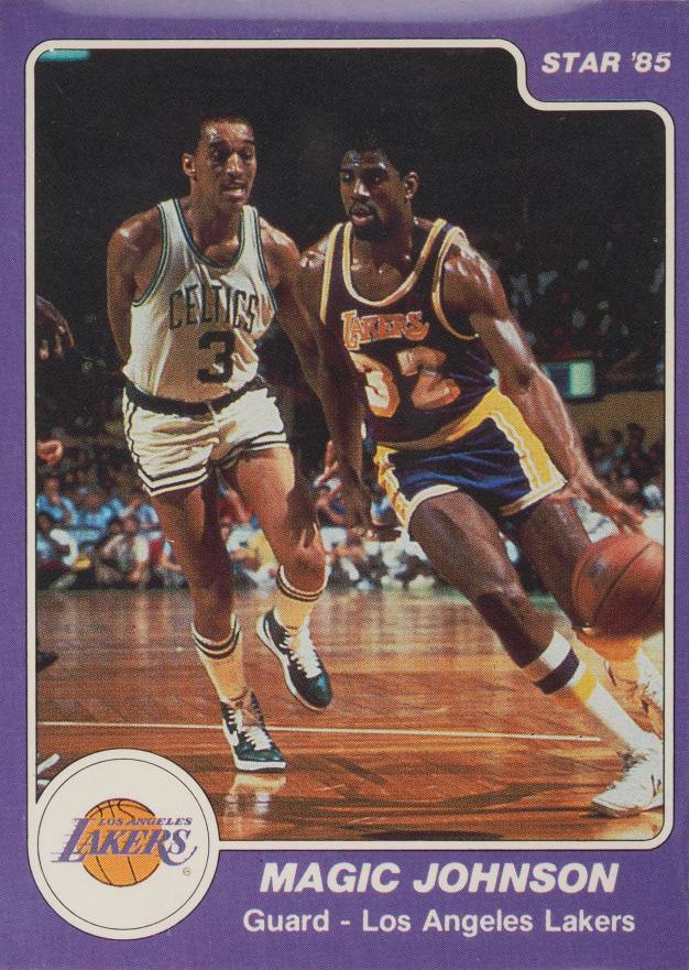 1984 Star Magic Johnson #172 Basketball Card