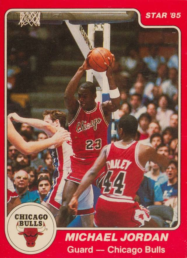 1984 Star Michael Jordan #101 Basketball Card