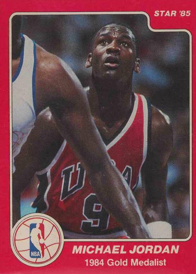 1984 Star Michael Jordan #195 Basketball Card