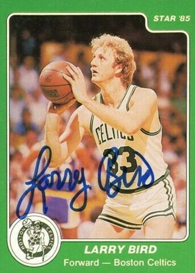 1984 Star Larry Bird #1 Basketball Card