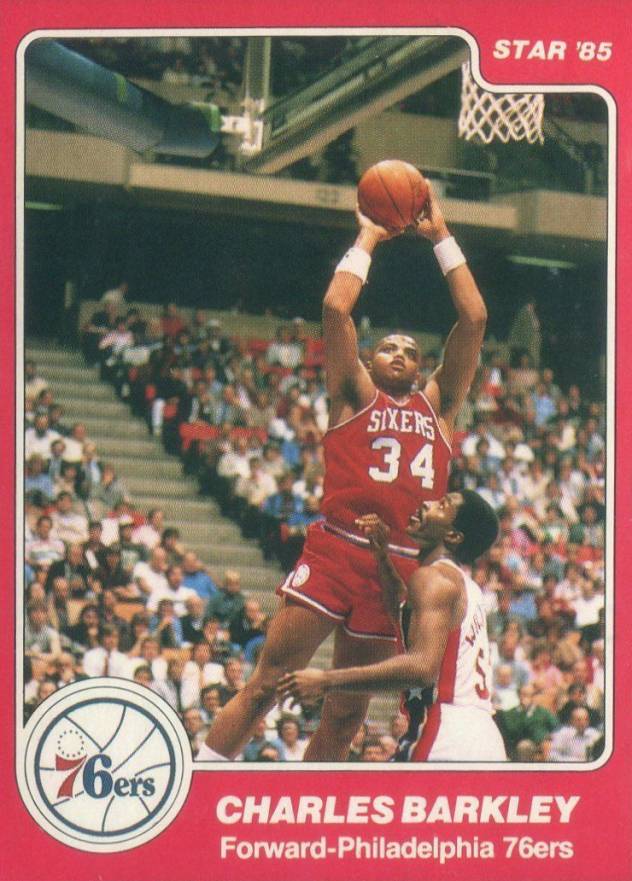 1984 Star Charles Barkley #202 Basketball Card