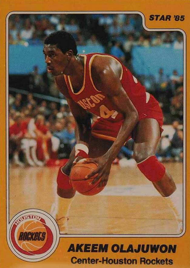 1984 Star Hakeem Olajuwon #237 Basketball Card