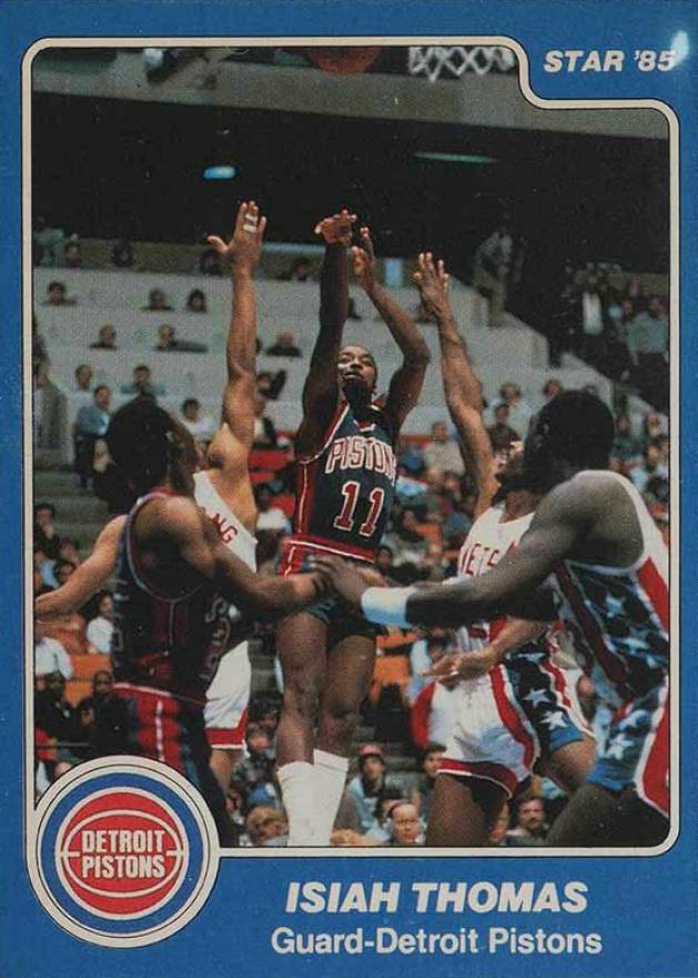1984 Star Isiah Thomas #261 Basketball Card