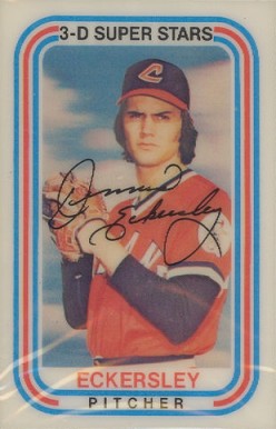1976 Kellogg's Dennis Eckersley #19 Baseball Card
