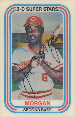 1976 Kellogg's Joe Morgan #14 Baseball Card