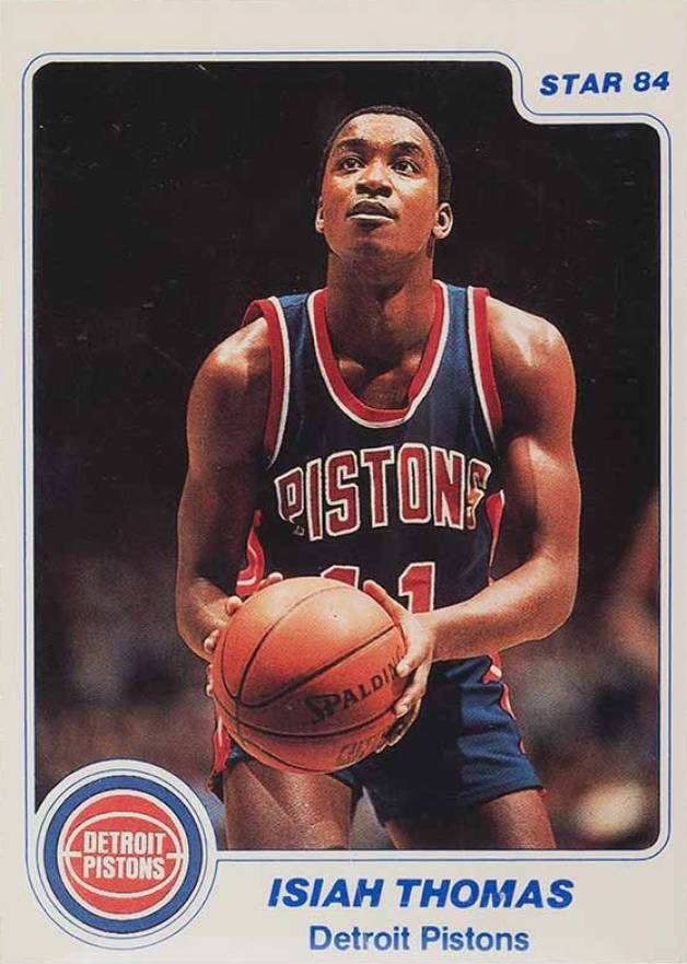 1983 Star Isiah Thomas #94 Basketball Card