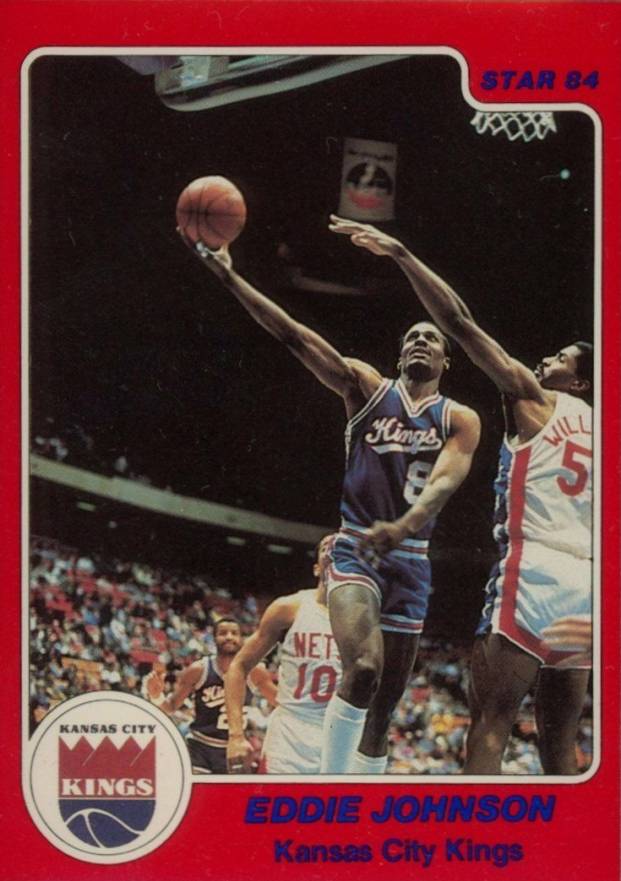 1983 Star Eddie Johnson #219 Basketball Card