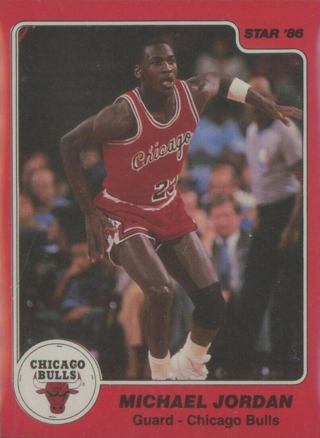 1985 Star Michael Jordan #117 Basketball Card