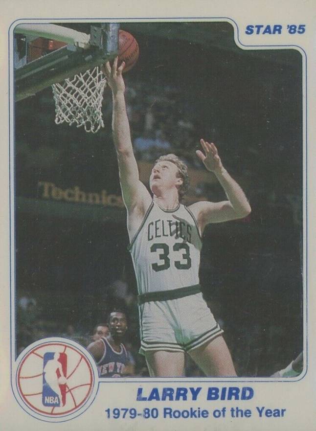 1985 Star Last 11 Roys Larry Bird #6 Basketball Card
