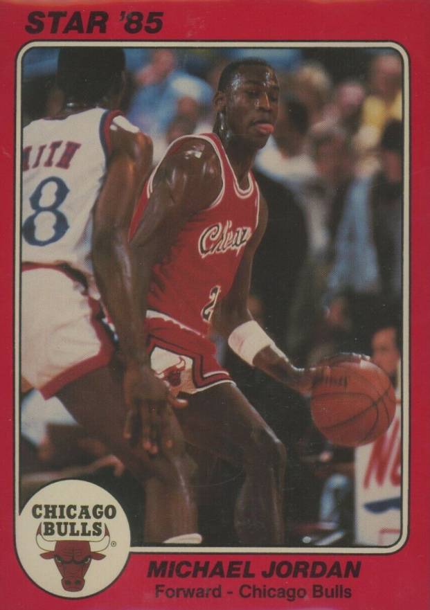 1985 Star Team Supers 5x7 Michael Jordan #CB1 Basketball Card