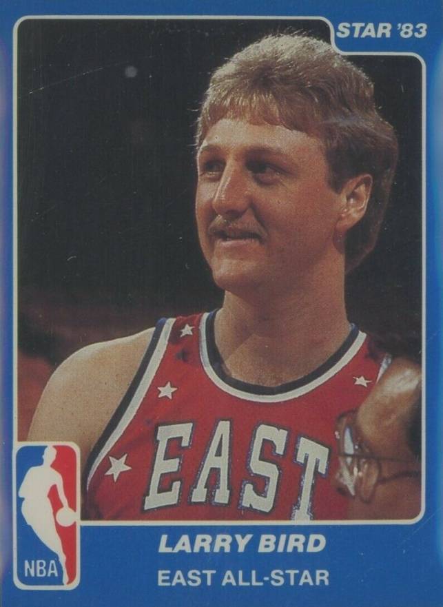 1983 Star All-Star Game Larry Bird #2 Basketball Card