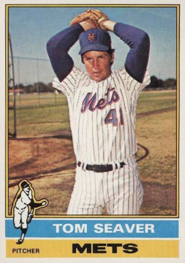 1976 O-Pee-Chee Tom Seaver #600 Baseball Card