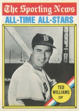 1976 O-Pee-Chee Ted Williams #347 Baseball Card