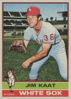 1976 O-Pee-Chee Jim Kaat #80 Baseball Card