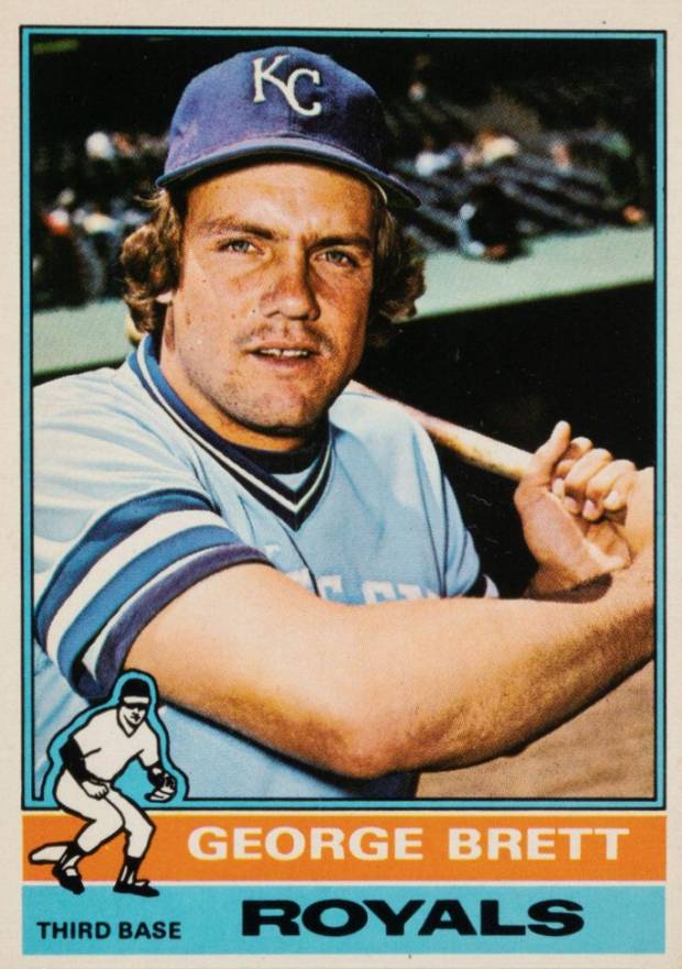 1976 O-Pee-Chee George Brett #19 Baseball Card