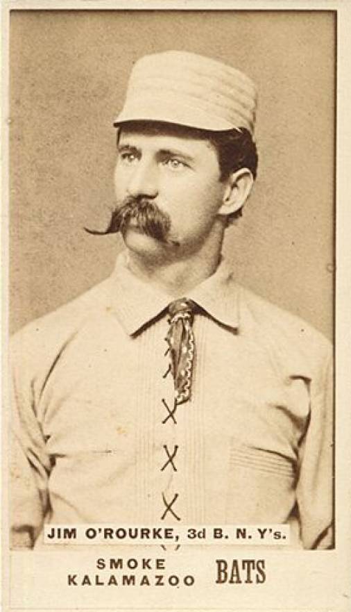 1887 Kalamazoo Bats Orator Jim O'Rourke # Baseball Card