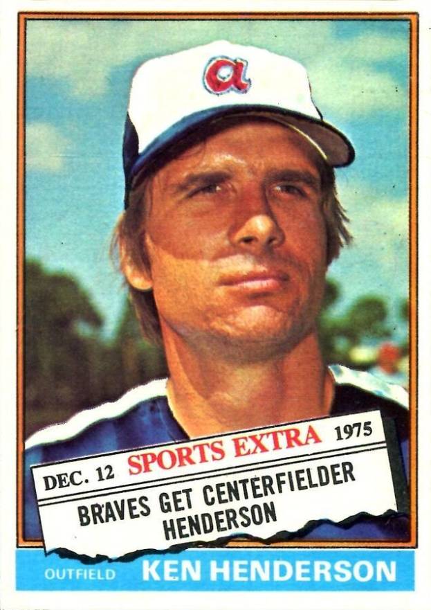 1976 Topps Traded Ken Henderson #464T Baseball Card