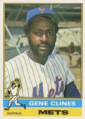 1976 Topps Gene Clines #417 Baseball Card