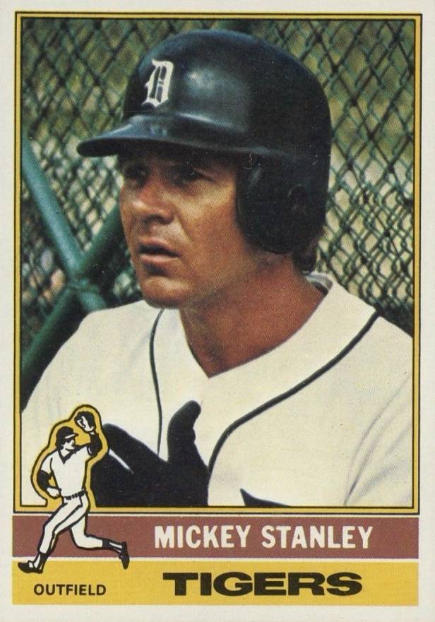 1976 Topps Mickey Stanley #483 Baseball Card