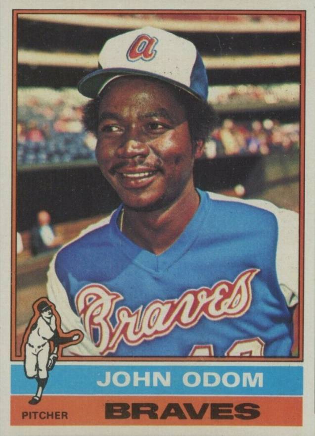 1976 Topps John Odom #651 Baseball Card