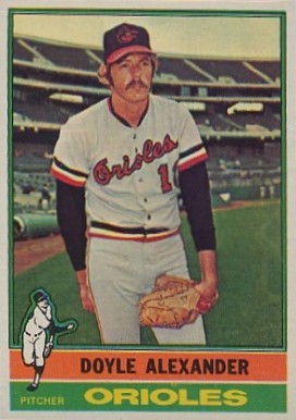 1976 Topps Doyle Alexander #638 Baseball Card