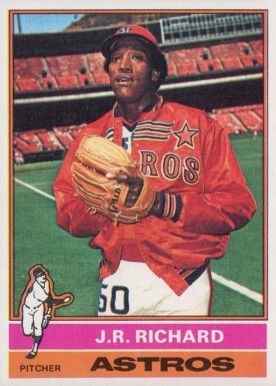 1976 Topps J.R. Richard #625 Baseball Card
