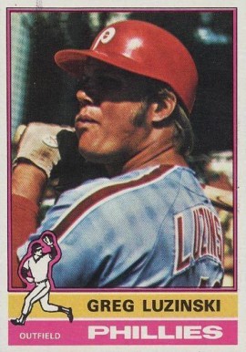 1976 Topps Greg Luzinski #610 Baseball Card