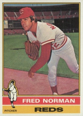 1976 Topps Fred Norman #609 Baseball Card