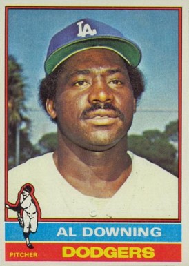 1976 Topps Al Downing #605 Baseball Card