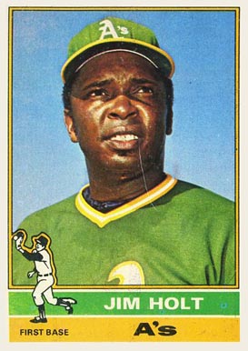 1976 Topps Jim Holt #603 Baseball Card