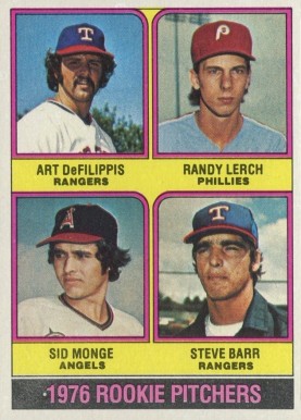 1976 Topps Rookie Pitchers #595 Baseball Card