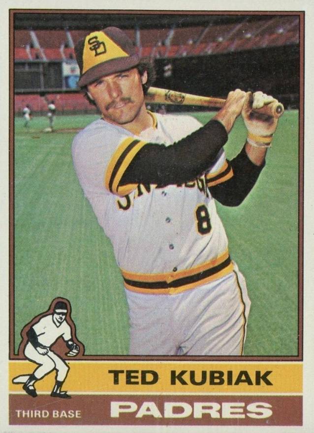 1976 Topps Ted Kubiak #578 Baseball Card