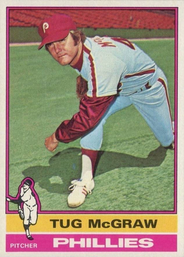 1976 Topps Tug McGraw #565 Baseball Card