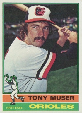 1976 Topps Tony Muser #537 Baseball Card