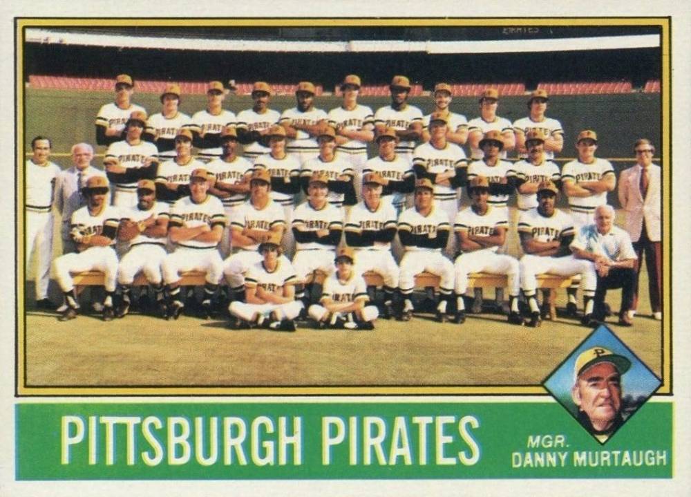 1976 Topps Pittsburgh Pirates Team #504 Baseball Card