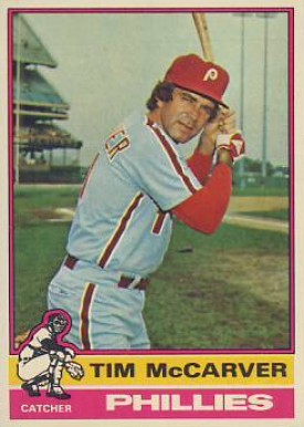 1976 Topps Tim McCarver #502 Baseball Card