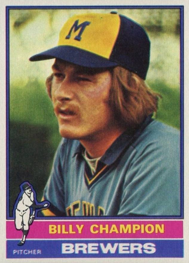 1976 Topps Billy Champion #501 Baseball Card